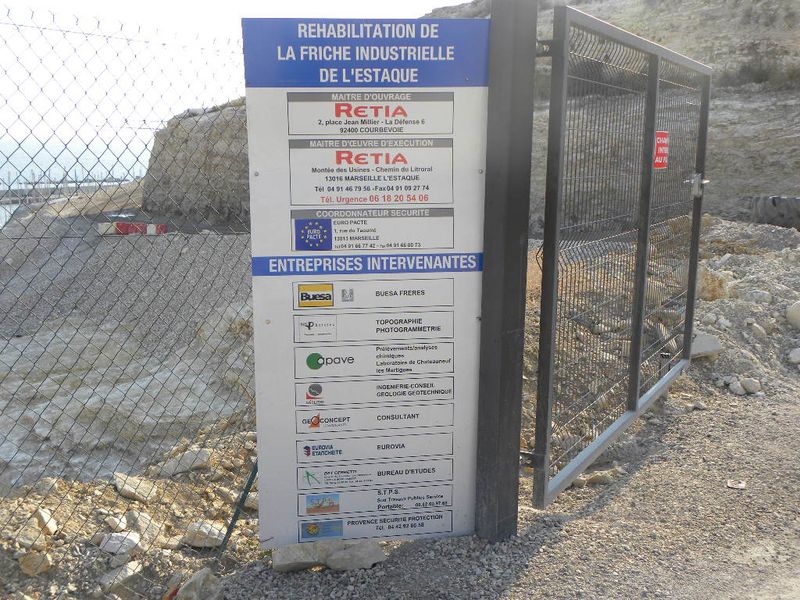 Etude hydraulique du site RETIA de l'Estaque - Marseille (13)